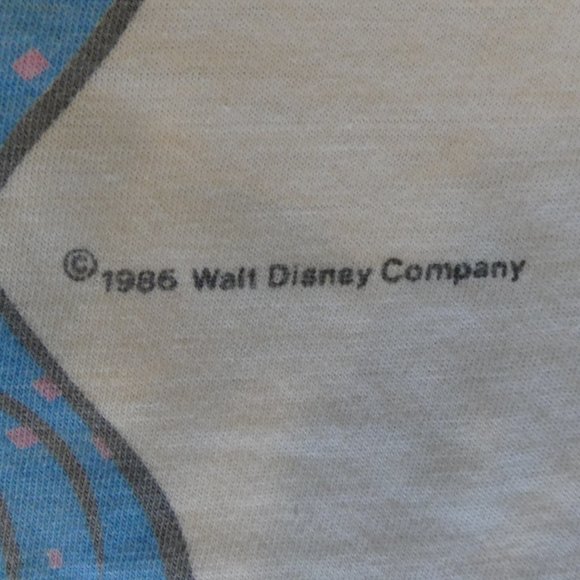 Vintage 1986 Totally Minnie Walt Disney Company White XLarge T-Shirt - Picture 2 of 6